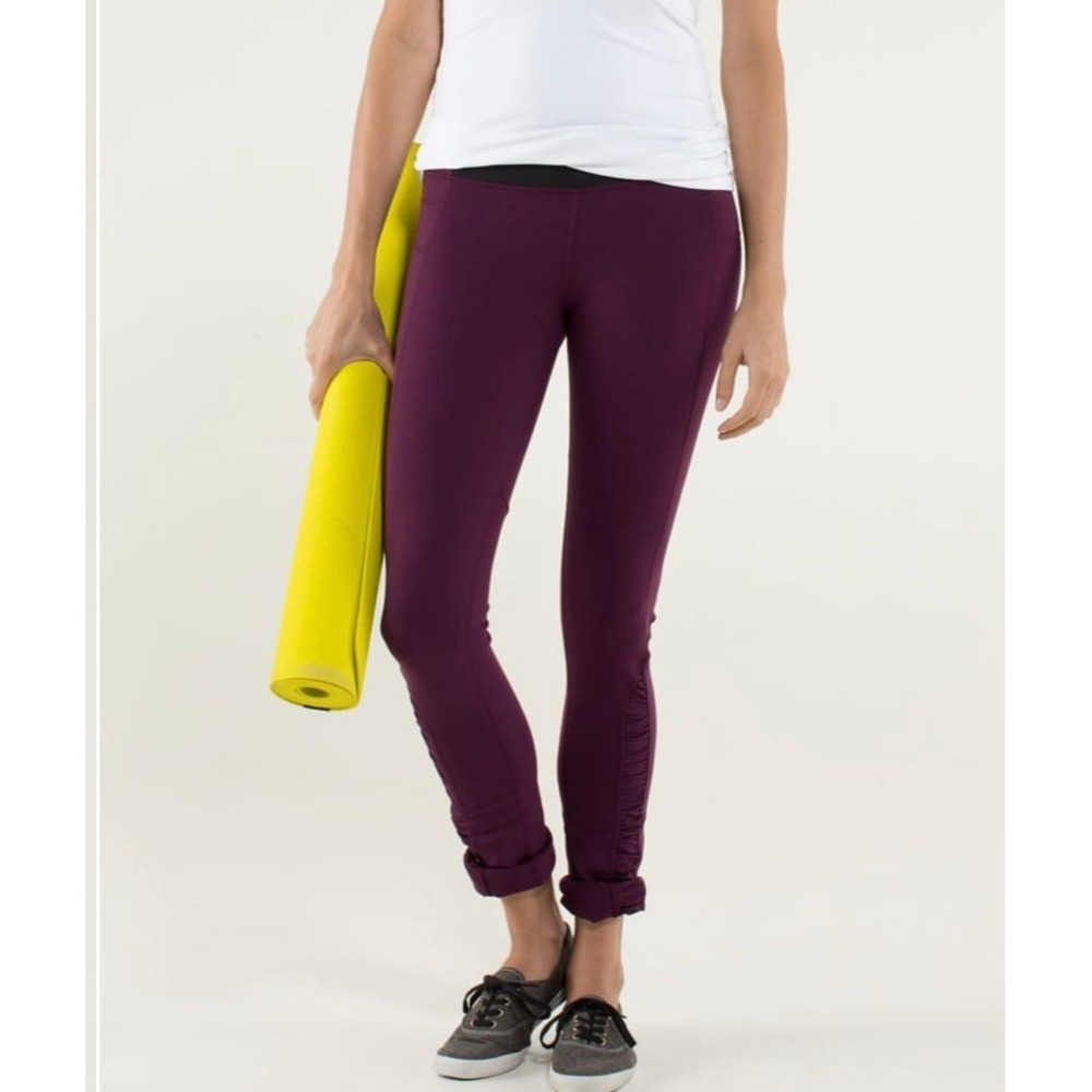 Lululemon City Pulse Purple Leggings‎